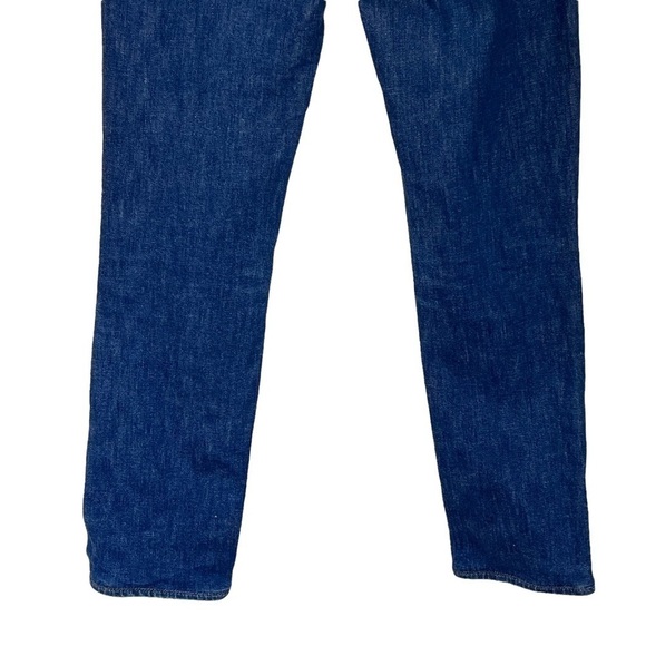 Acne Studios Needle Marine High Rise Jeans Women’s Size 26 Blue Cotton Blend - Picture 7 of 15